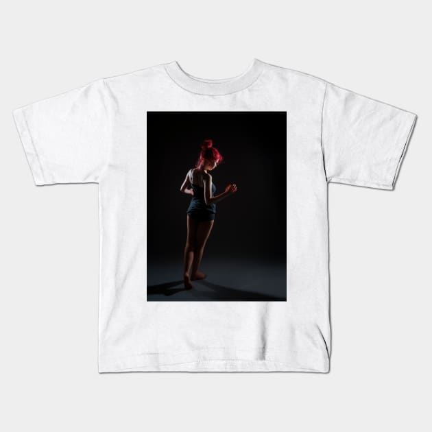 Dancer Kids T-Shirt by ansaharju